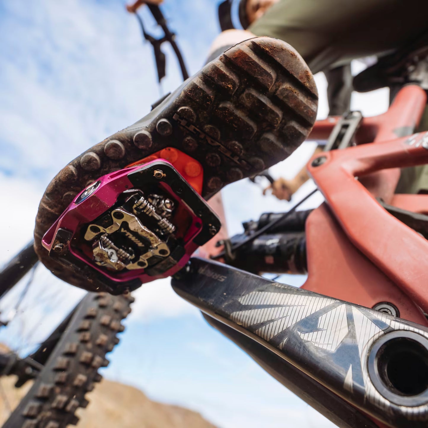 Five Ten TRAILCROSS CLIP-IN MTB Damesschoenen Zwart/Rood