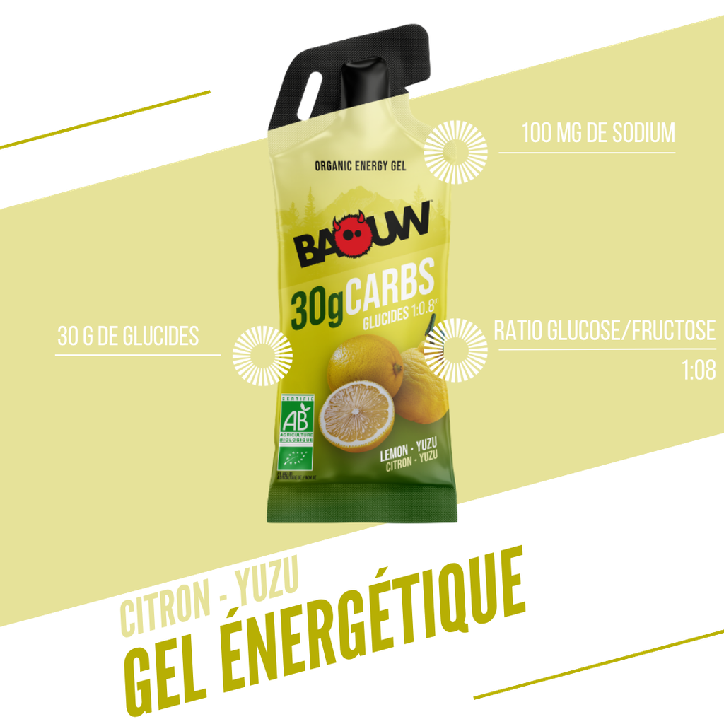 Energiegel BAOW (44g) Citroen/Yuzu