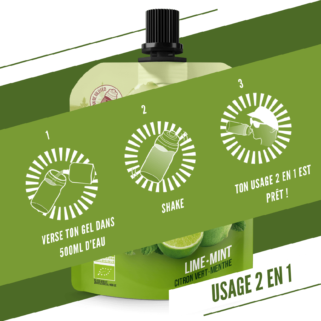 BAOUW Biologische Limoen/Munt Energerende Gel (85g)