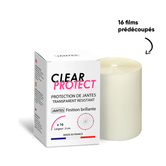 CLEARPROTECT Glanzende Zelfklevende Velgbescherming