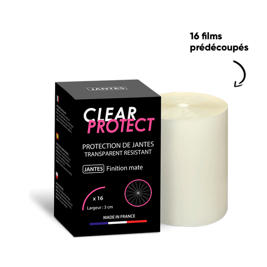 CLEARPROTECT Matte zelfklevende wielbeschermer