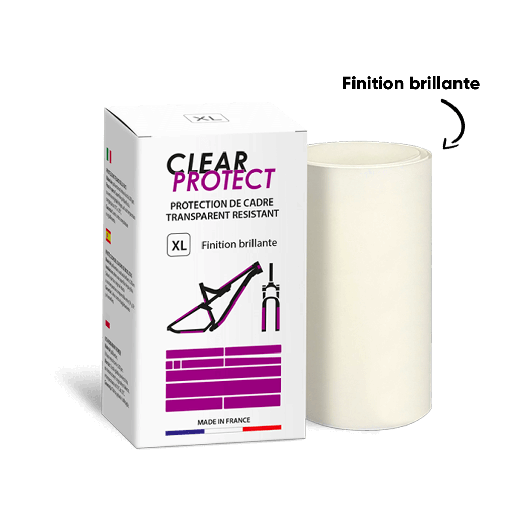 Zelfklevende framebeschermer CLEARPROTECT PACK XL Glossy