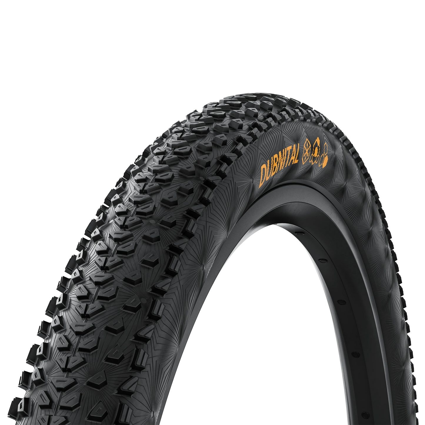 CONTINENTAL DUBNITAL Trail Rapid 27.5x2.40 Tubeless Ready Soft Black band