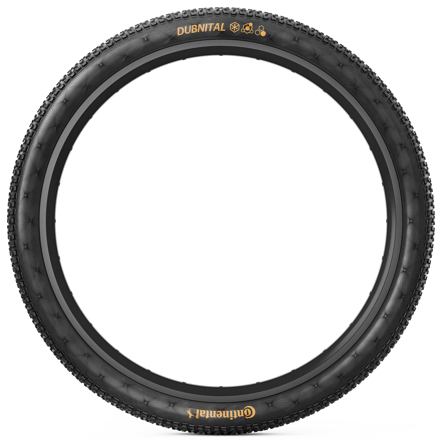 CONTINENTAL DUBNITAL Trail Rapid 27.5x2.40 Tubeless Ready Soft Black band