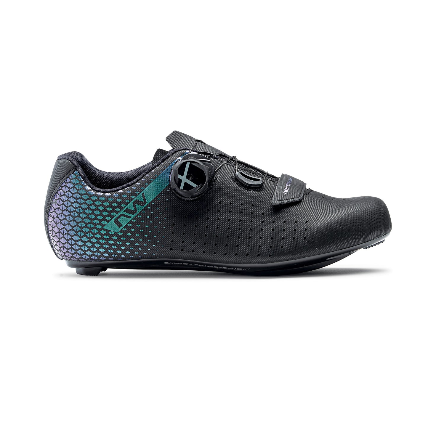 NORTHWAVE CORE PLUS 2 Women's Road Shoe Zwart/Iridescent