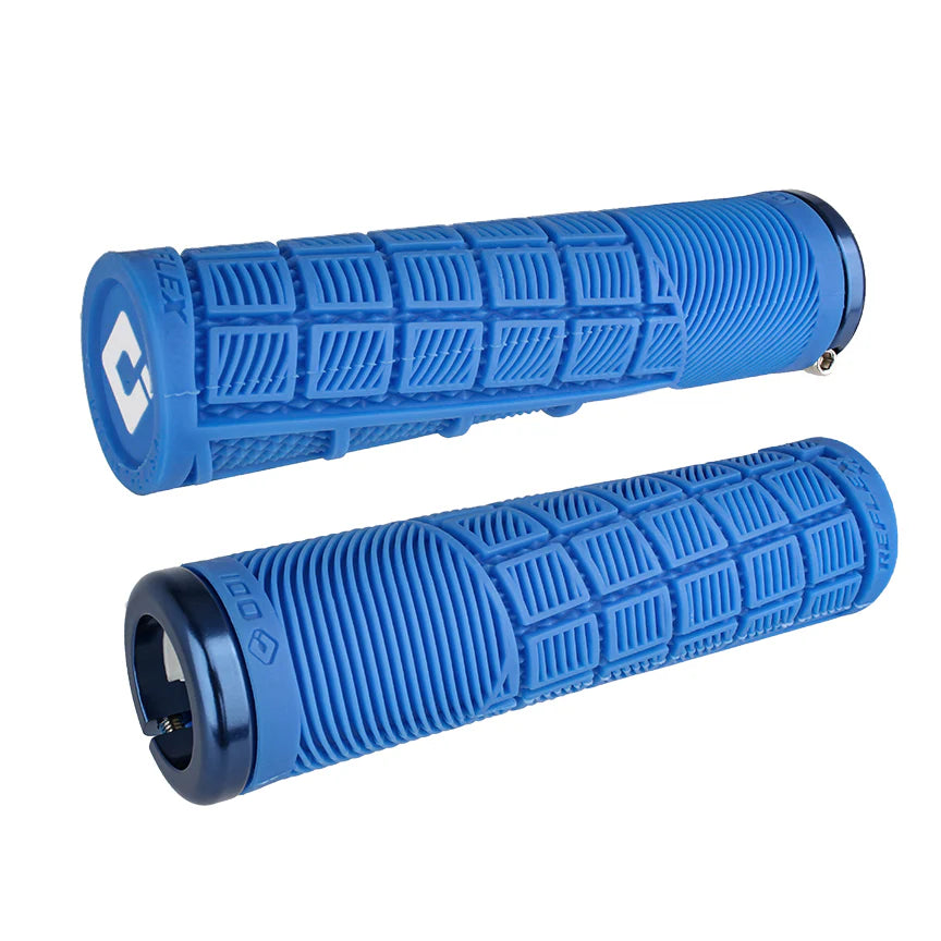 ODI REFLEX XL Lock-on handvatten 135 mm Blauw