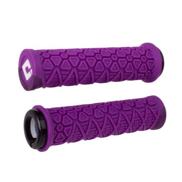 ODI VANQUISH Lock-On handvatten 135 mm Violet