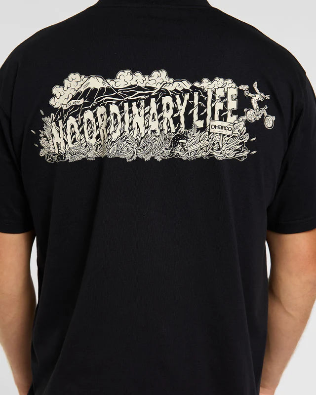 DAHRCO KENTARO Korte Mouw T-shirt Zwart