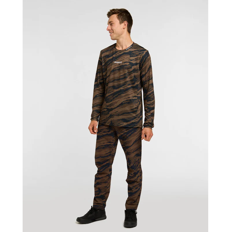DHARCO GRAVITY RECON Lange Mouw Trui Zwart/Bruin