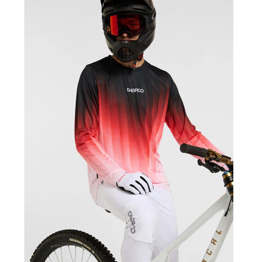 DHARCO RACE PRISM Lange Mouw Trui Rood