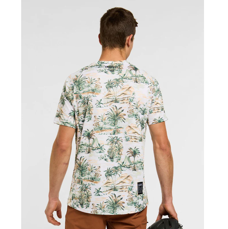 DHARCO LOST Korte Mouw Jersey Beige/Groen