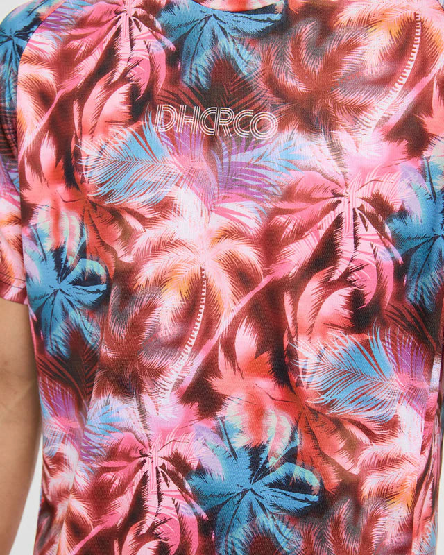 DHARCO NEBULA Korte Mouw Trui Roze