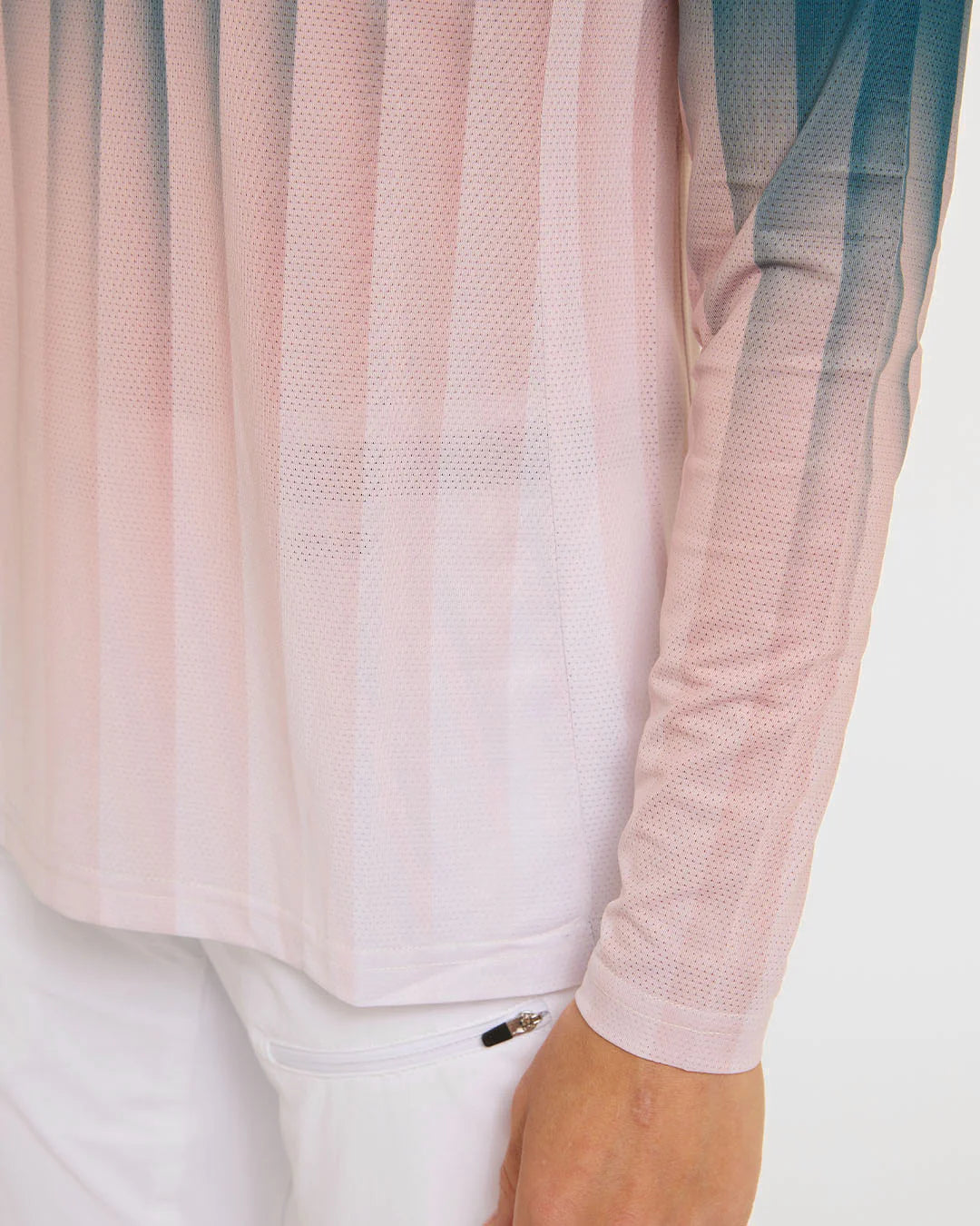 Damestrui DHARCO RACE DUSTY PRISM Lange Mouw Zwart/Roze