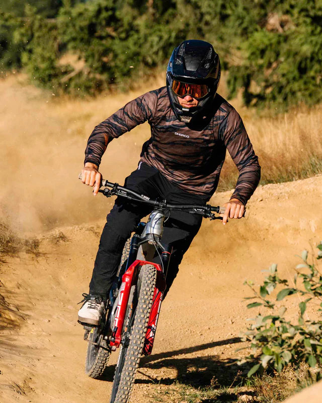 DHARCO GRAVITY RECON Lange Mouw Trui Zwart/Bruin