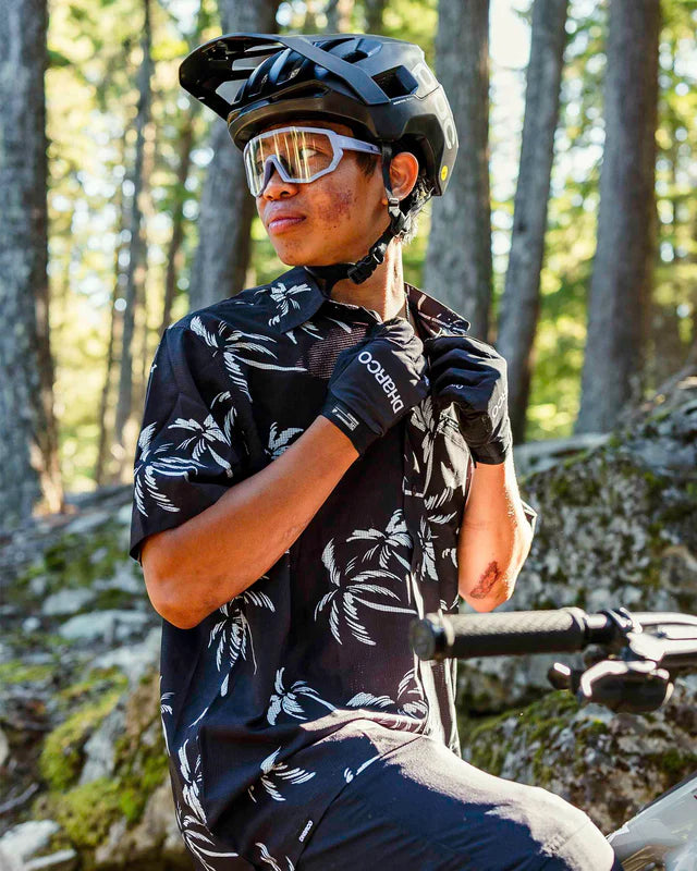 DHARCO TECH BOWEN Korte Mouw Shirt Zwart