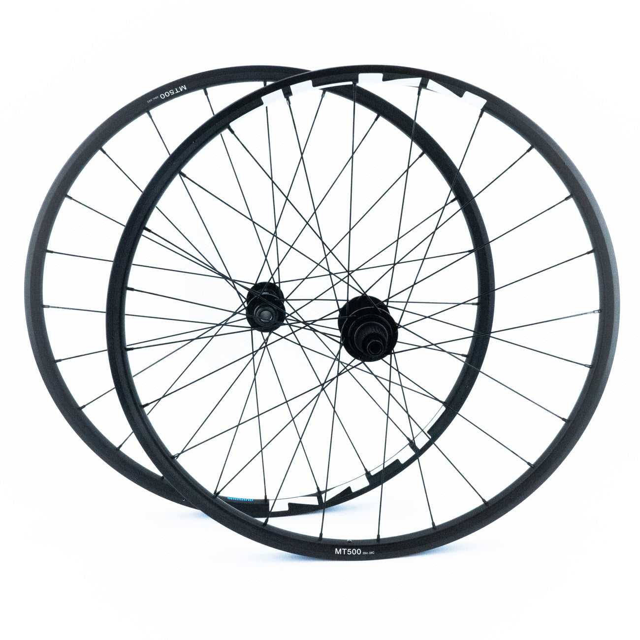 Paar SHIMANO MT500 29'' as 12x148mm Boost wielen