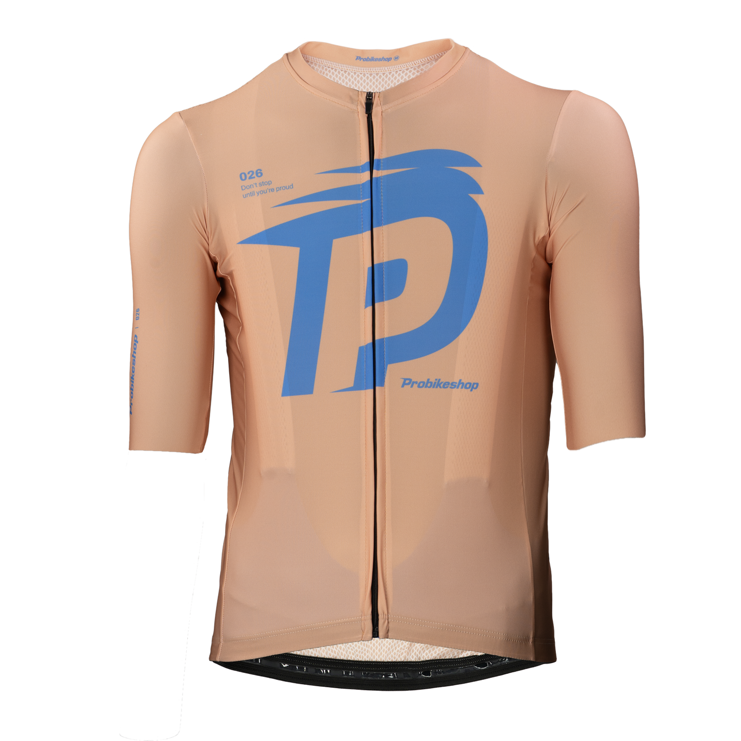 PROBIKESHOP Korte Mouw Jersey Beige