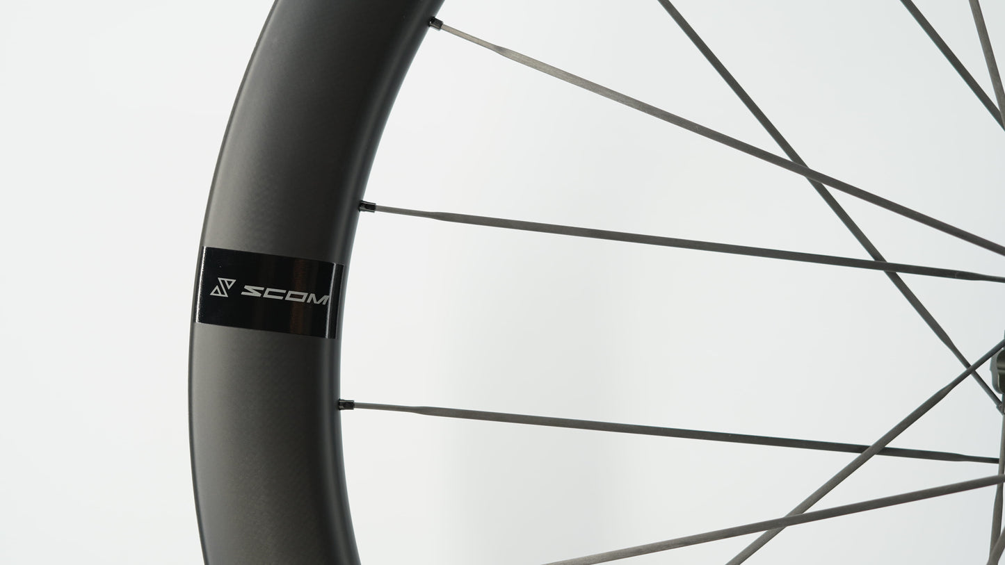 Paar SCOM ULTRA Tubeless wielen (Center Lock)