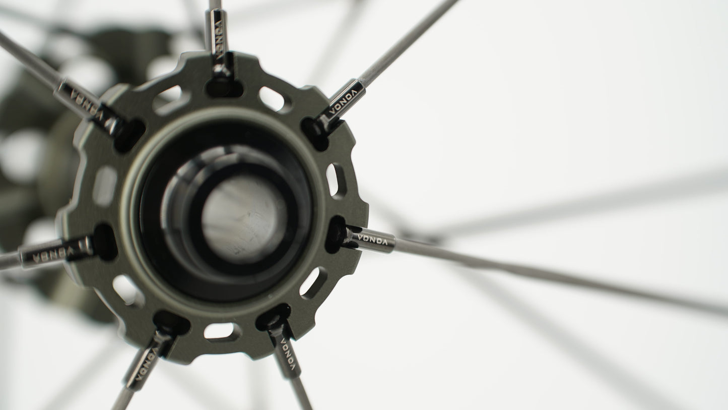Paar SCOM ULTRA 50 Tubeless wielen (Center Lock)