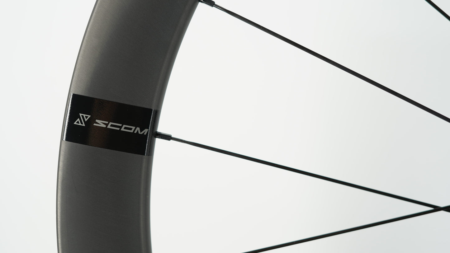 Paar SCOM EVO Tubeless wielen (Center Lock)