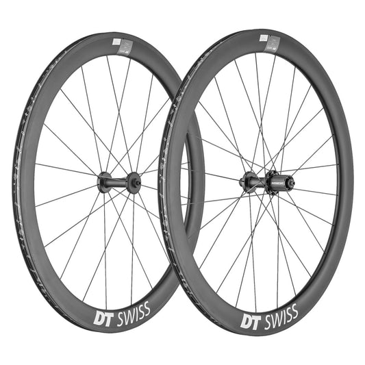 Paar DT SWISS ARC 1400 DICUT 48 wielen met banden