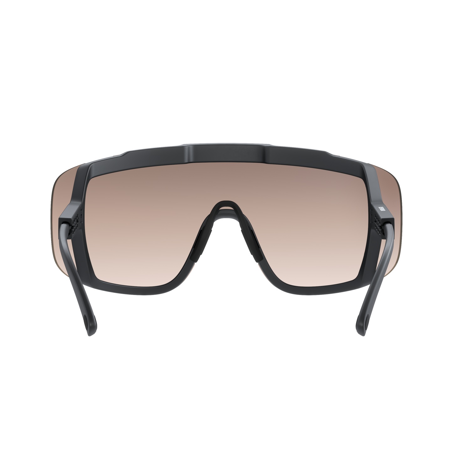 POC DEVOUR Stofbril + Zwart Helderheid Trail Deels Zonnig Zilver Lens