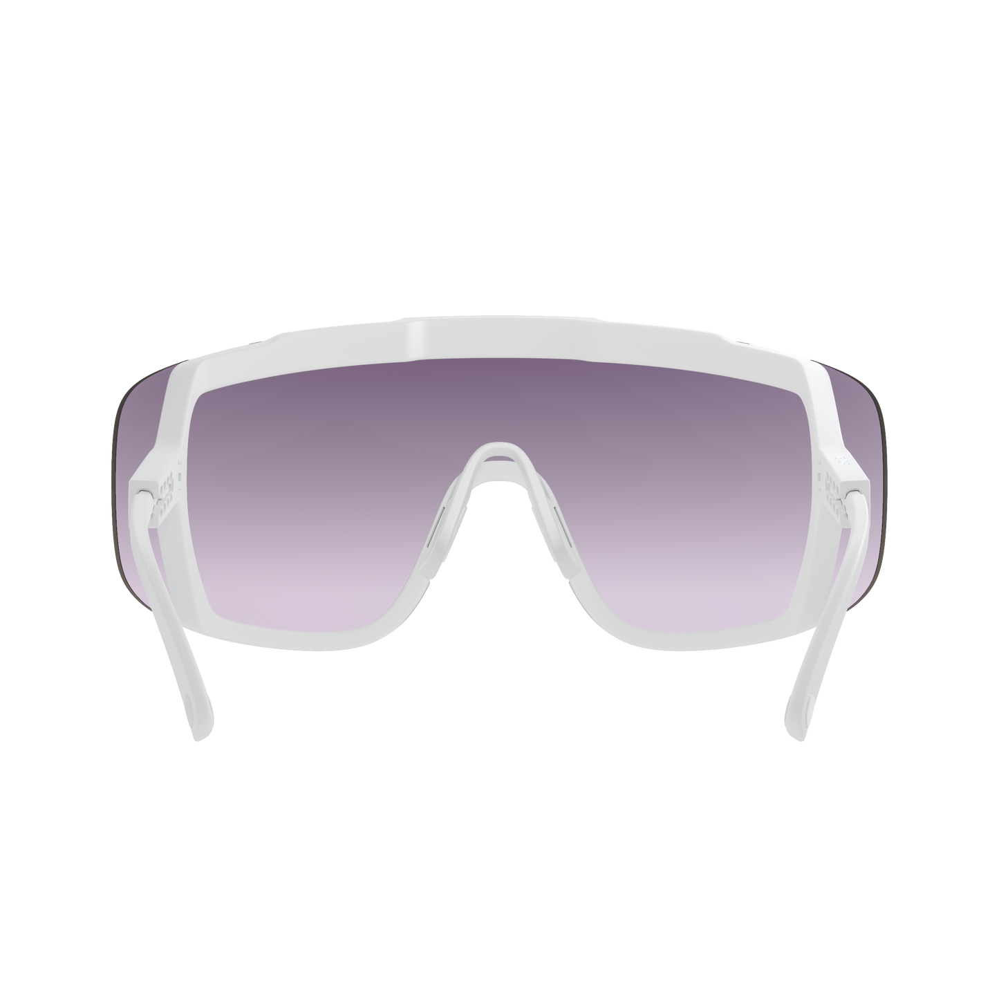 POC DEVOUR Stofbril + Wit Helderheid Weg Zonnig Zilver Lens