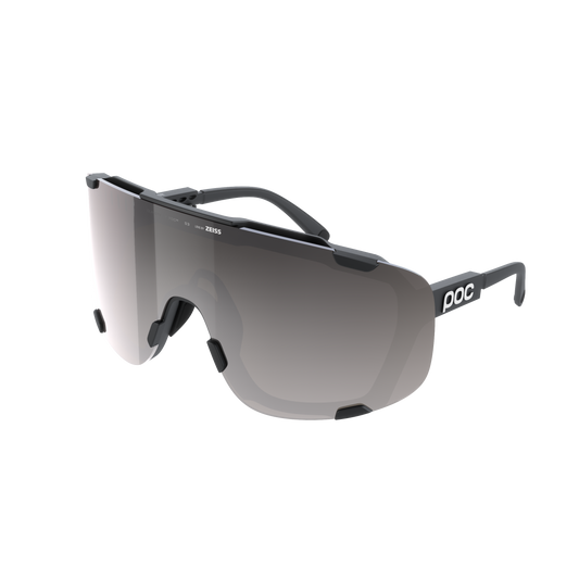 POC DEVOUR WF + Stofbril Zwart/Karakter Road/Zonnig Zilver