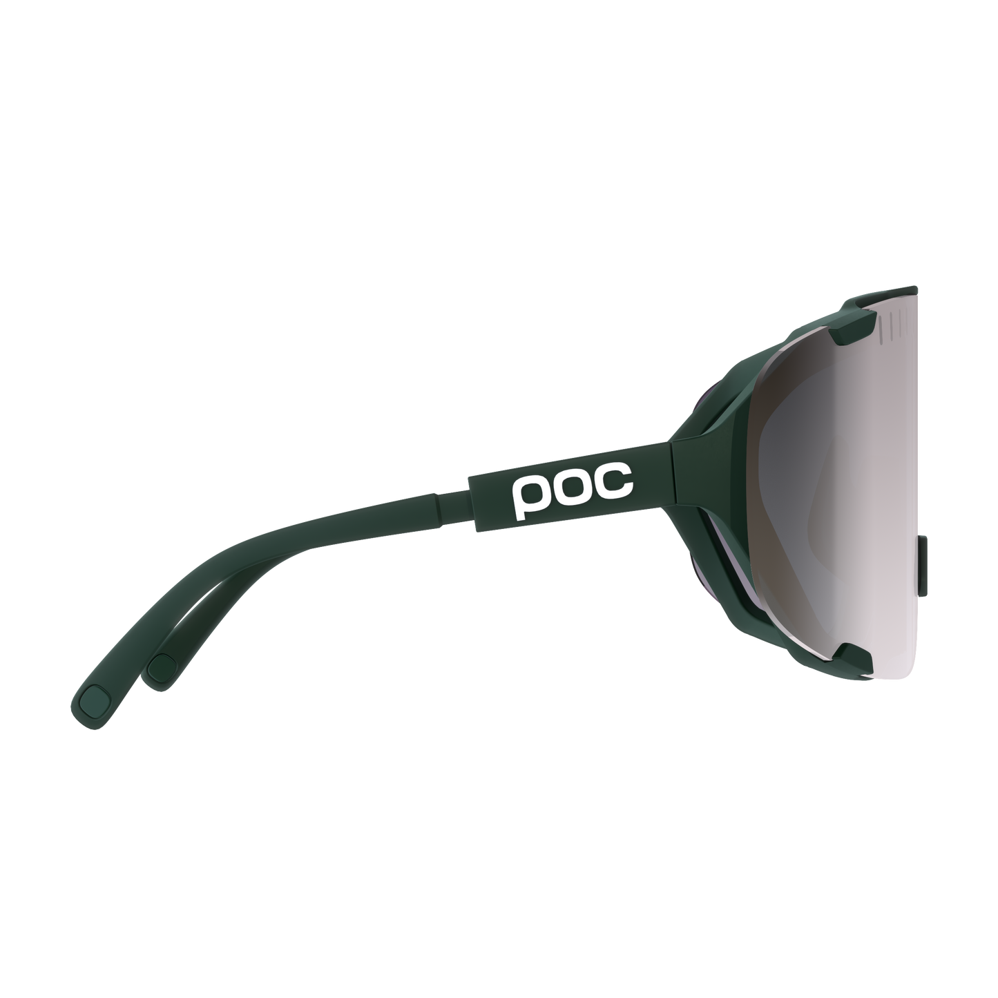 POC DEVOUR WF + Stofbril Khaki/Karakter Road/Zonnig Zilver
