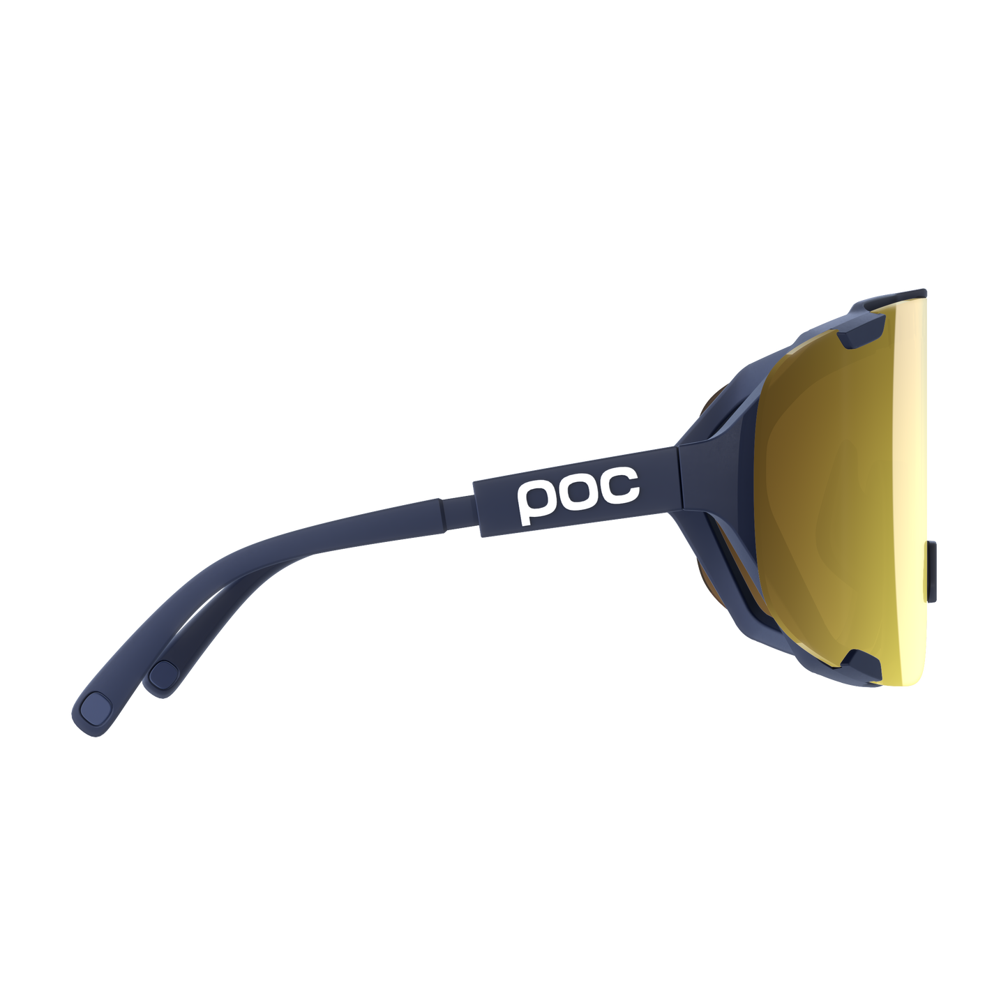 POC DEVOUR WF + Zonnebril Marine/Karakter Road/Deel Zonnig Goud