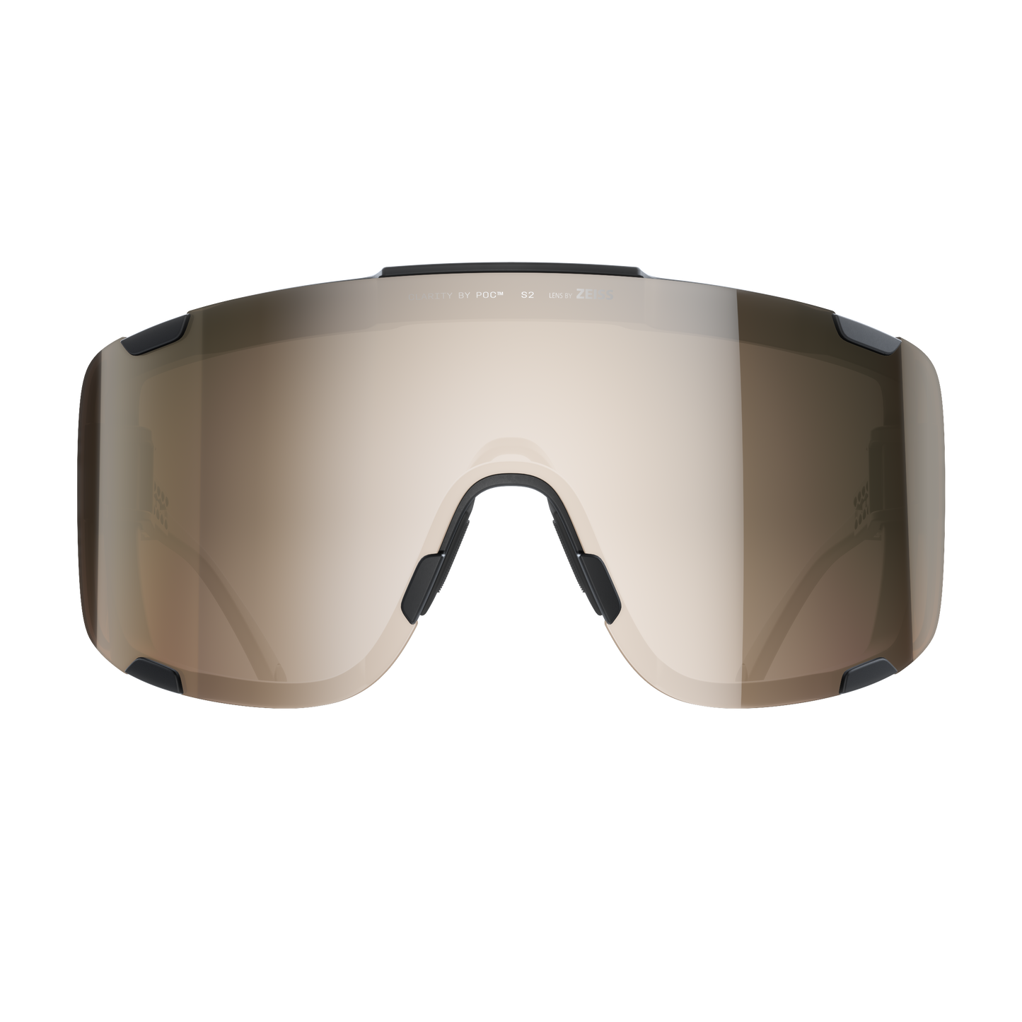 POC DEVOUR ULTRA + Bril Black Clarity Trail Deels zonnig Zilverglas