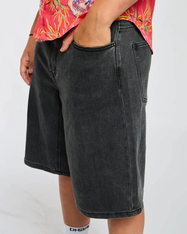 DHARCO JORT UNISEX COASTAL WASH Korte broek Zwart