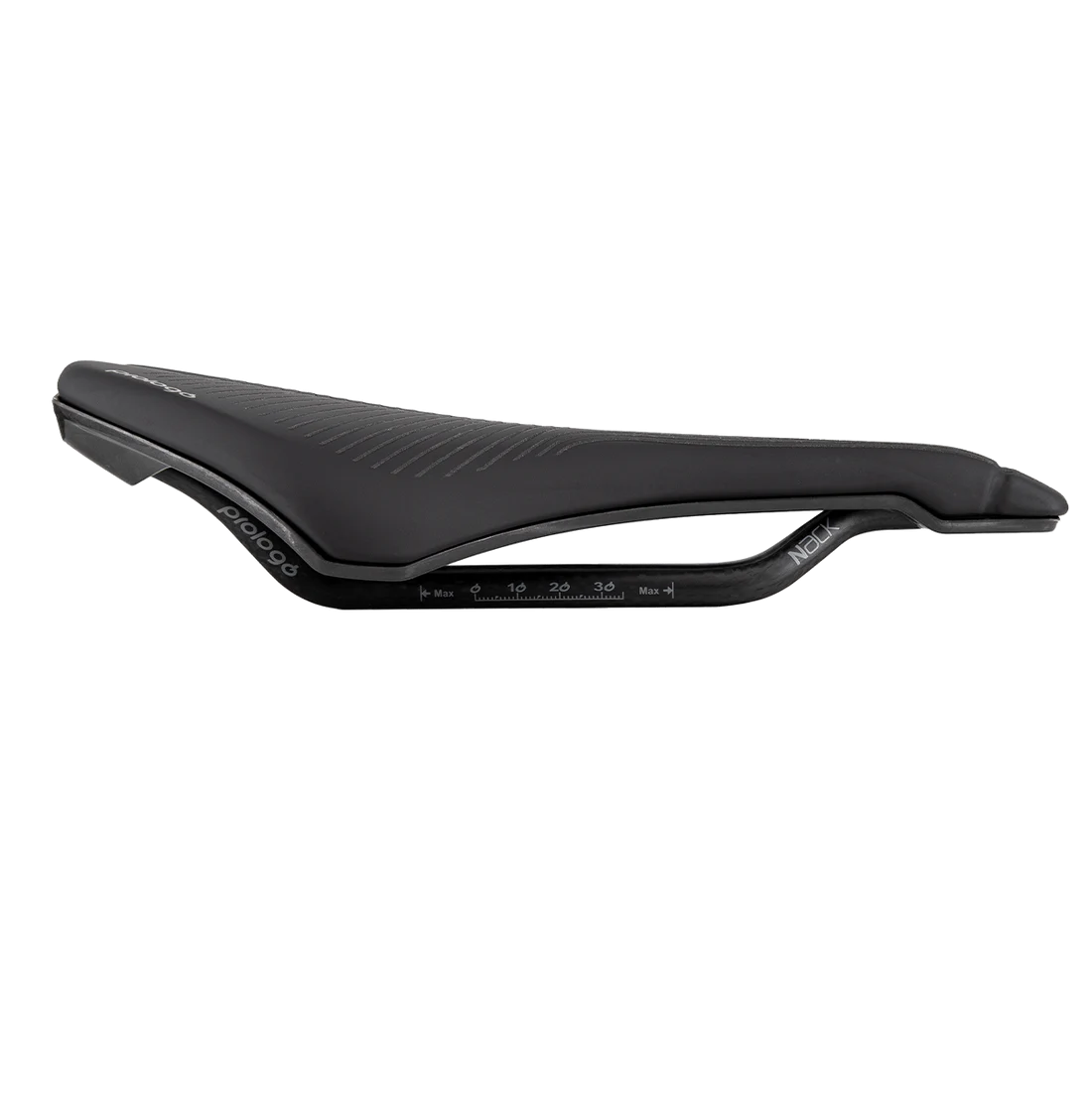 Zadel PROLOGO DIMENSION AGX W/ SLIDE CONTROL Rails Nack Zwart