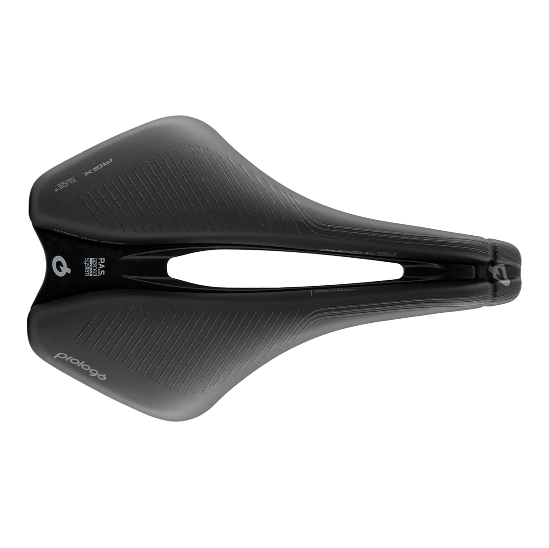Zadel PROLOGO DIMENSION AGX SPACE W/ SLIDE CONTROL Rails Tirox Black