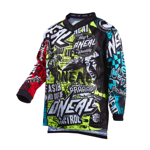 O'NEAL ELEMENT WILD Junior Lange Mouw Multi Jersey