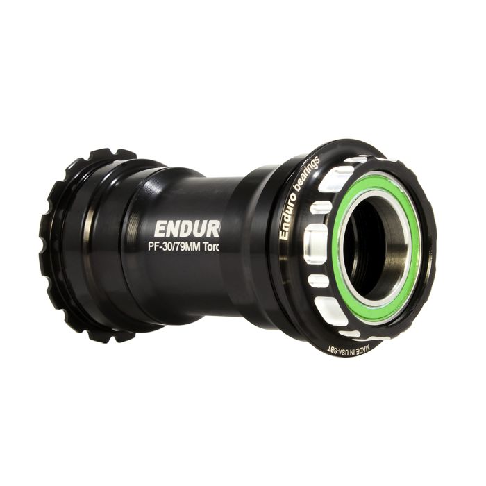 ENDURO LAGERS TorqTite BBright trapas 24mm As Roestvrij Staal Zwart