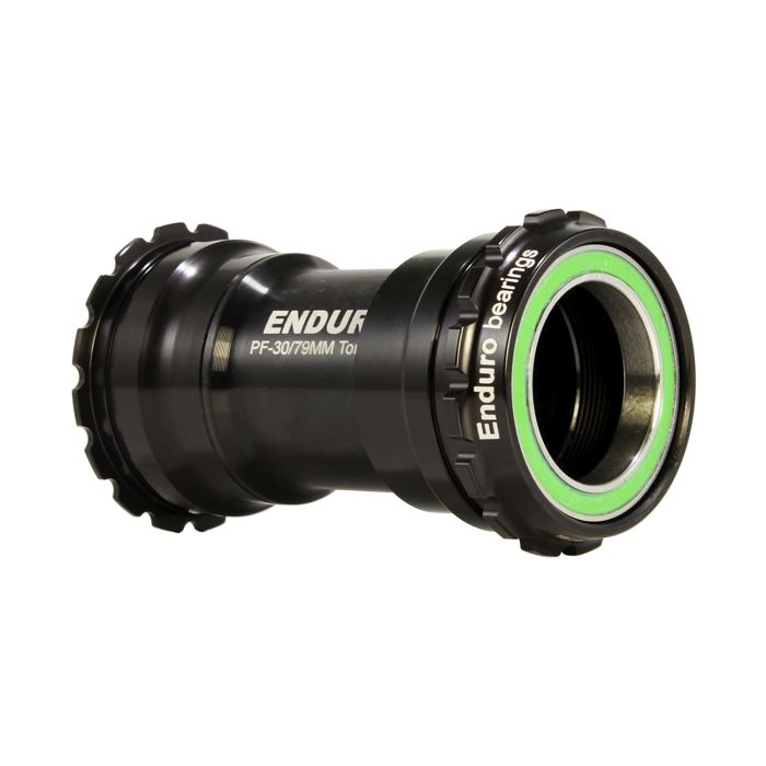 ENDURO LAGERS TorqTite BBright Trapas 30mm as Roestvrij staal Zwart