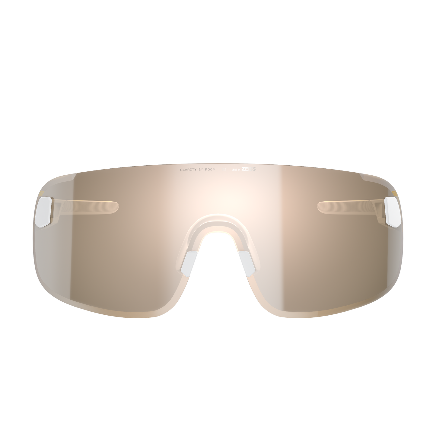 POC ELICIT Bril + White Clarity Trail Deels zonnig zilverglas
