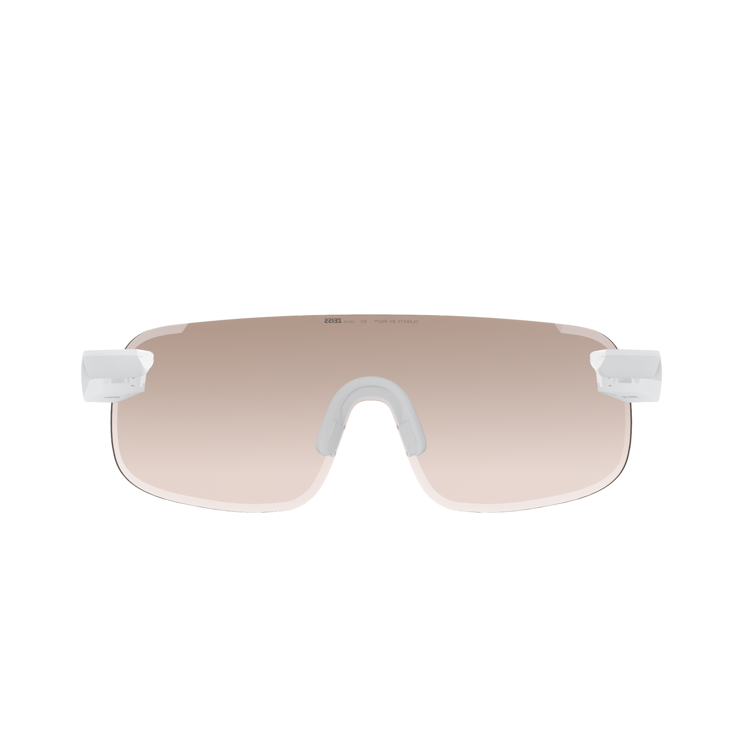 POC ELICIT Bril + White Clarity Trail Deels zonnig zilverglas