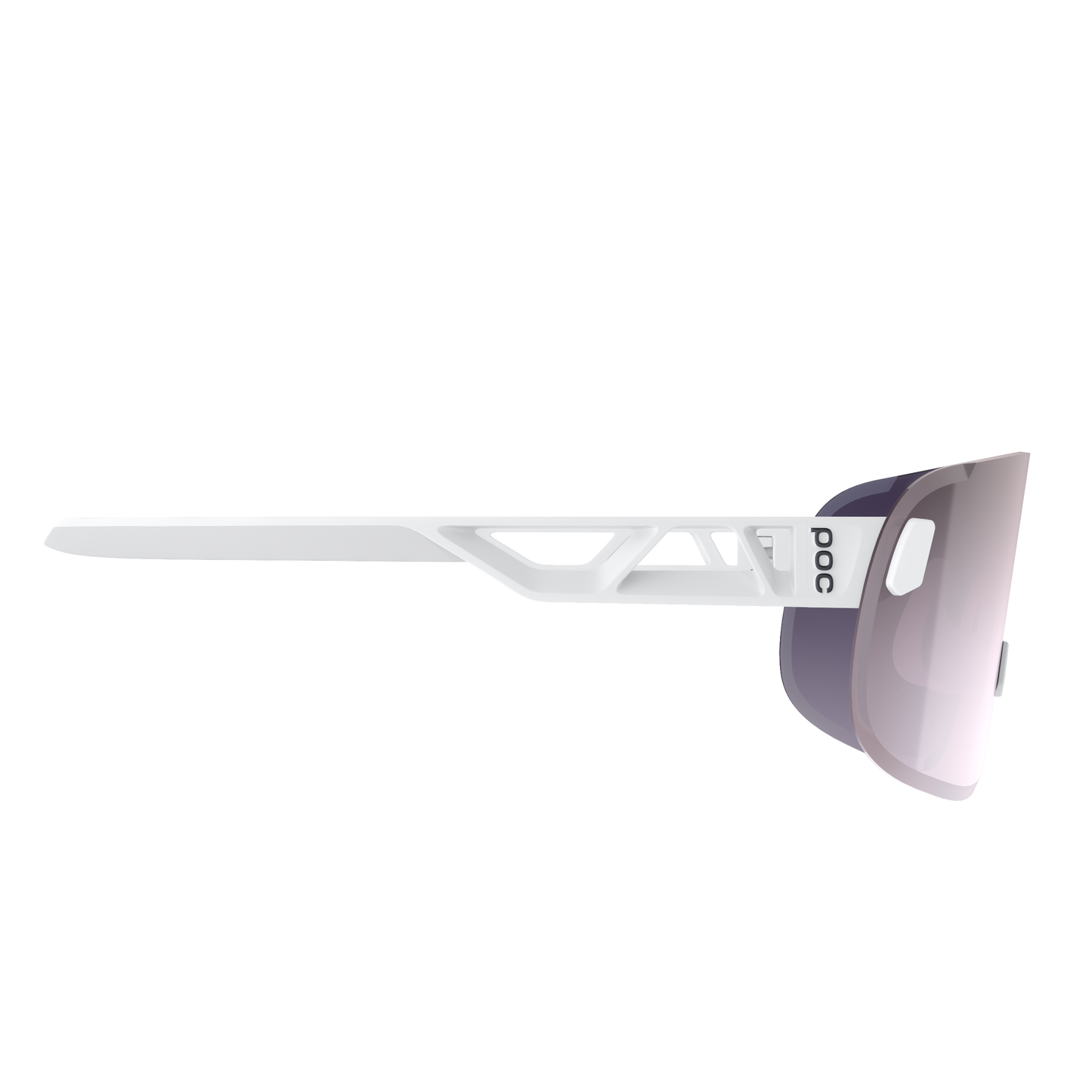 POC ELICIT White Bril Clarity Road Zonnig Zilverglas