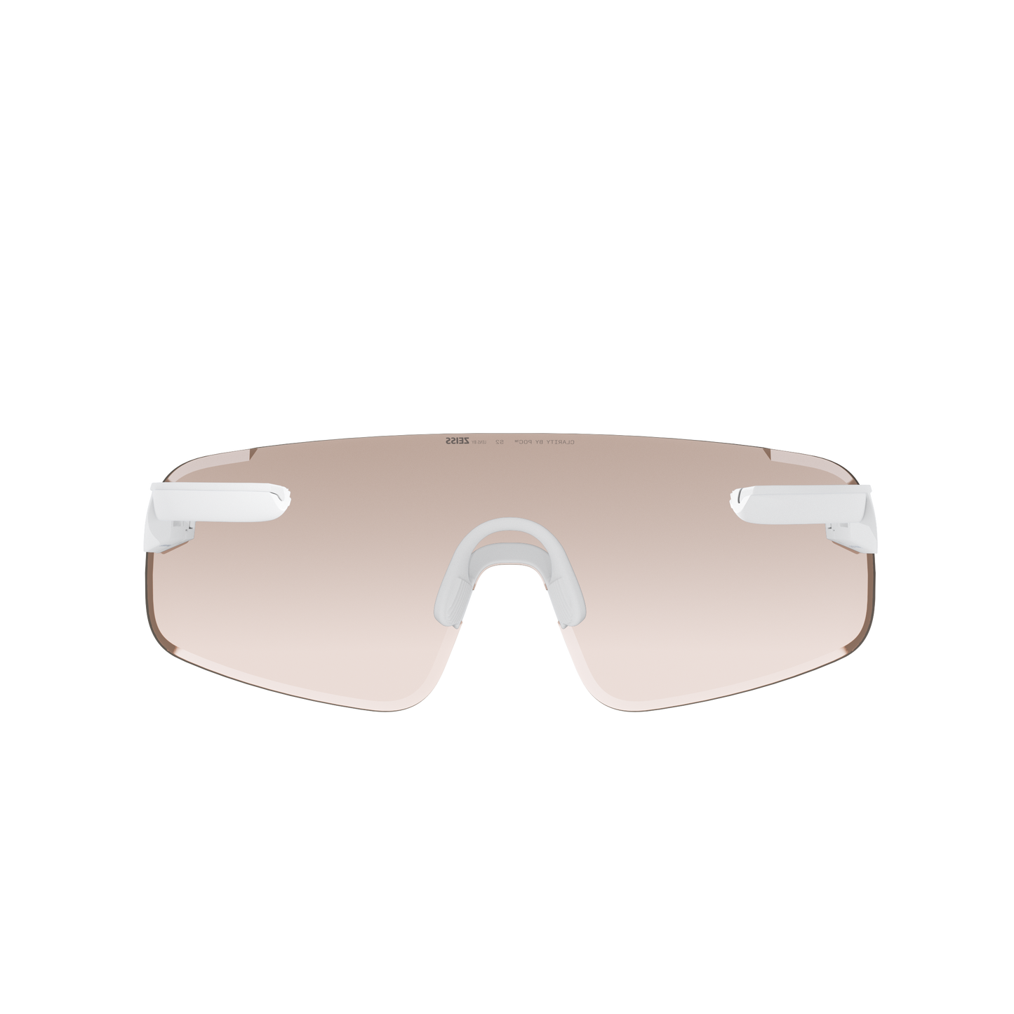 POC ELICIT TORIC Bril White Clarity Trail Deels zonnig Zilverglas