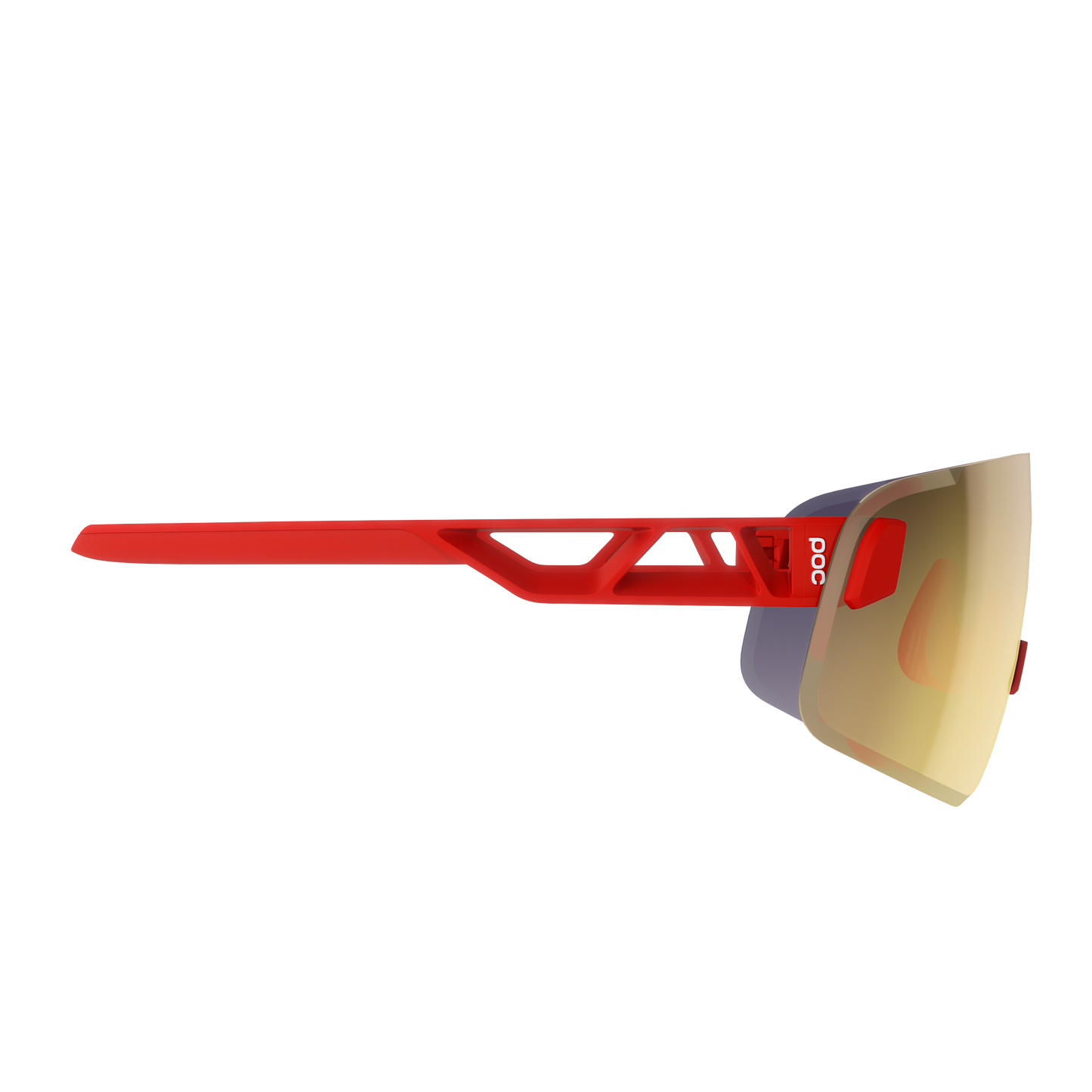 POC ELICIT TORIC Bril Red Clarity Road Deels zonnig Gouden lens