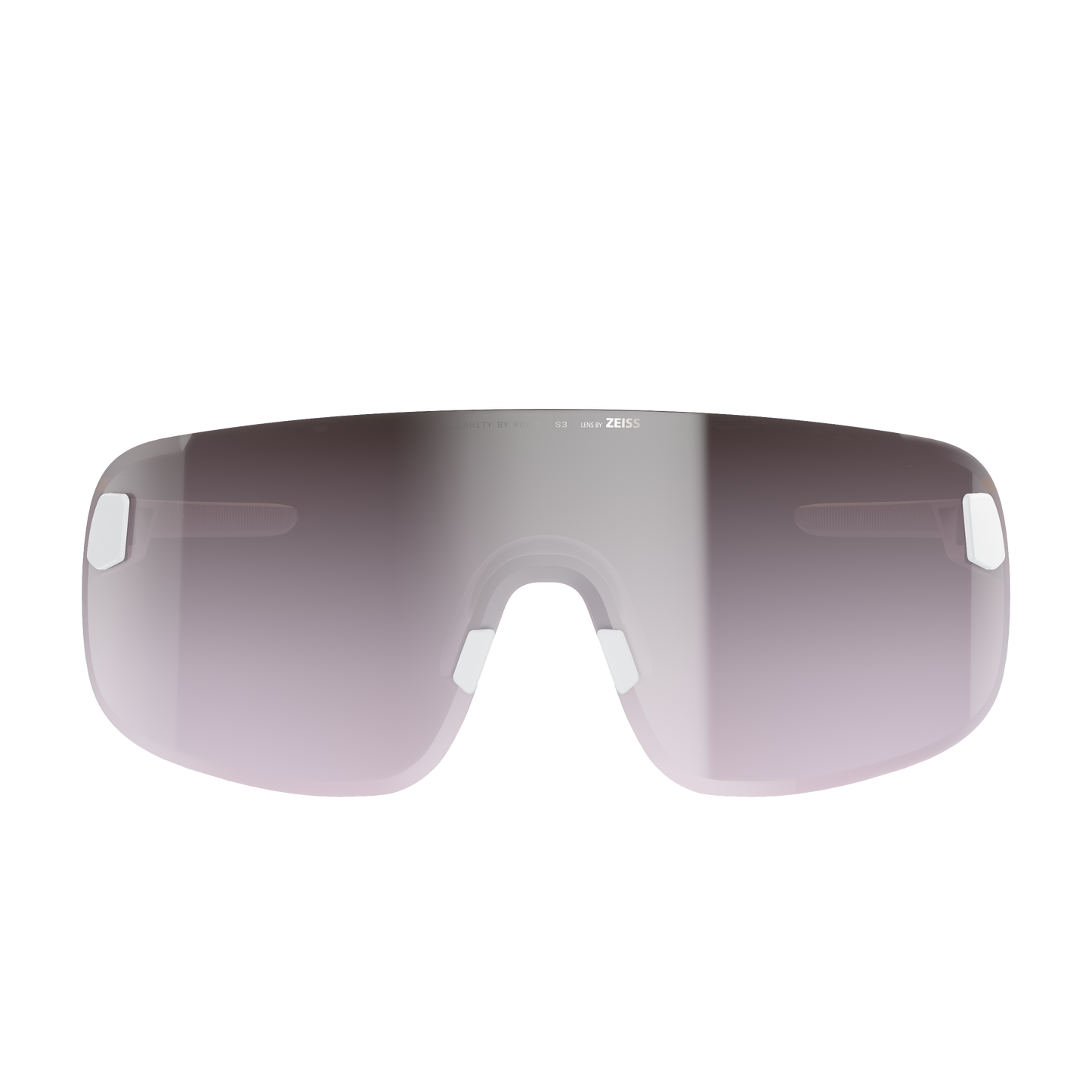 POC ELICIT White Bril Clarity Road Zonnig Zilverglas