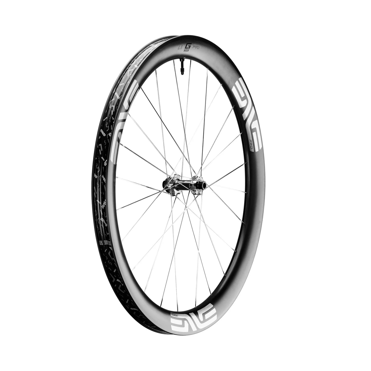 Paar ENVE G SES 4.5 Tubeless Ready wielen (Center Lock) Zwart/Chroom