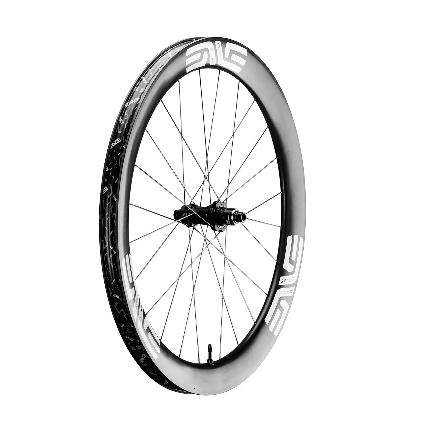 Paar ENVE G SES 4.5 Tubeless Ready wielen (Center Lock) Zwart/Wit