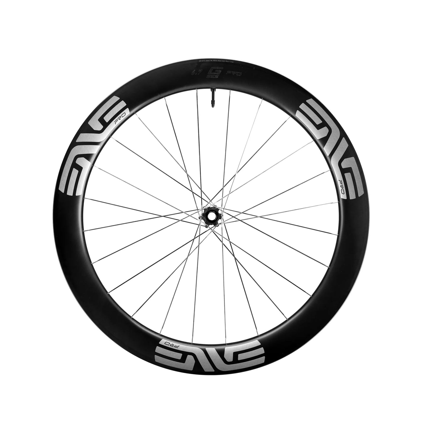 ENVE G SES 6.7 PROTubeless Ready voorwiel (Center Lock) Zwart