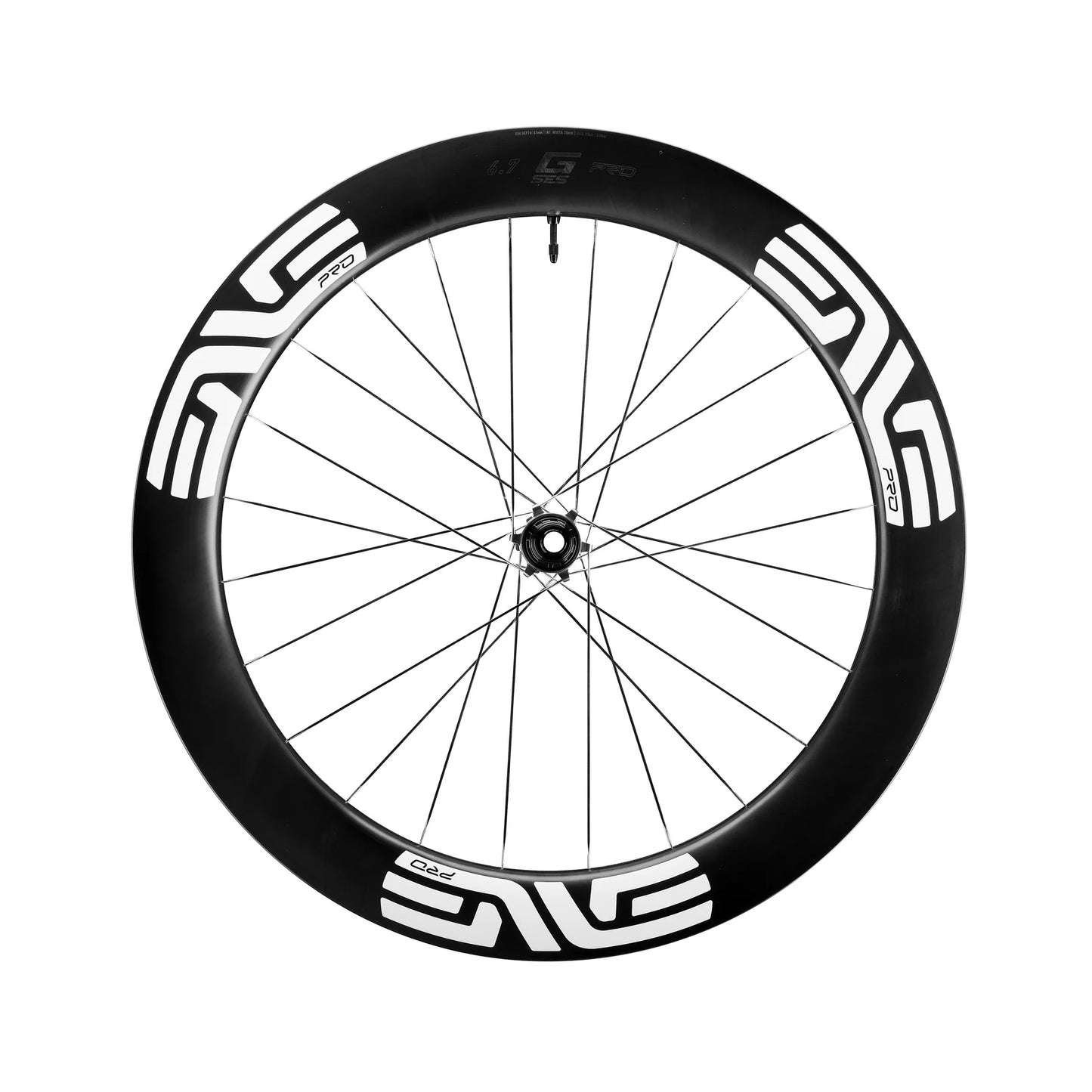 ENVE G SES 6.7 PRO Tubeless voorbereid achterwiel (Center Lock) Wit