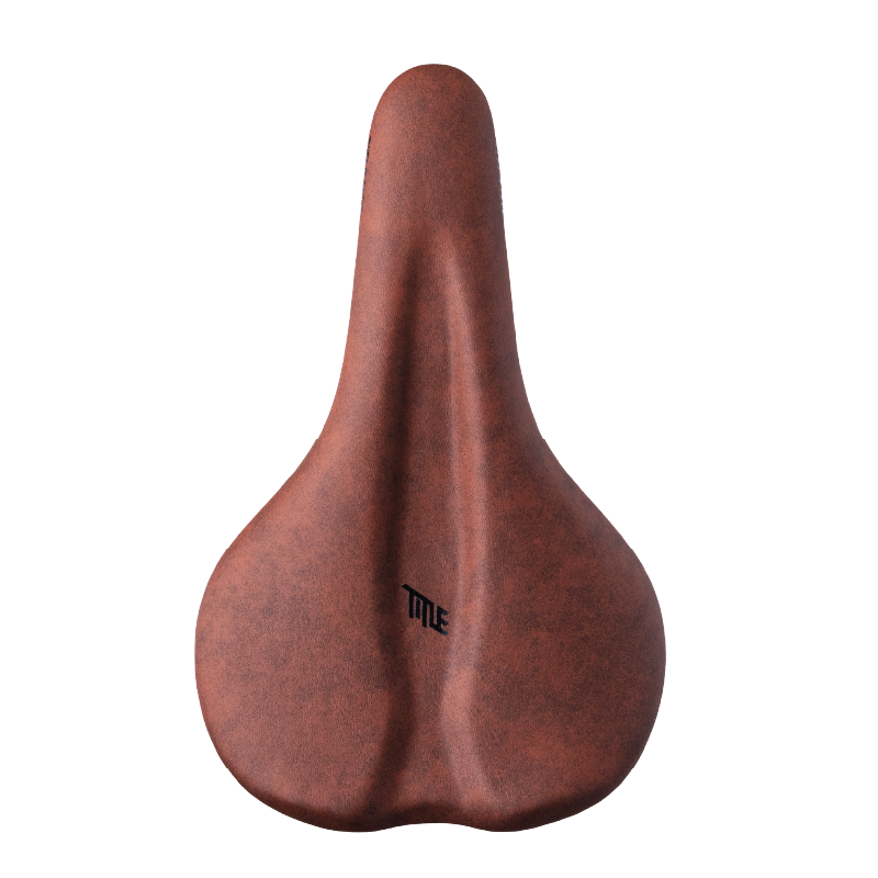 Zadel Title ES1 Enduro bruin, maat M 145 mm