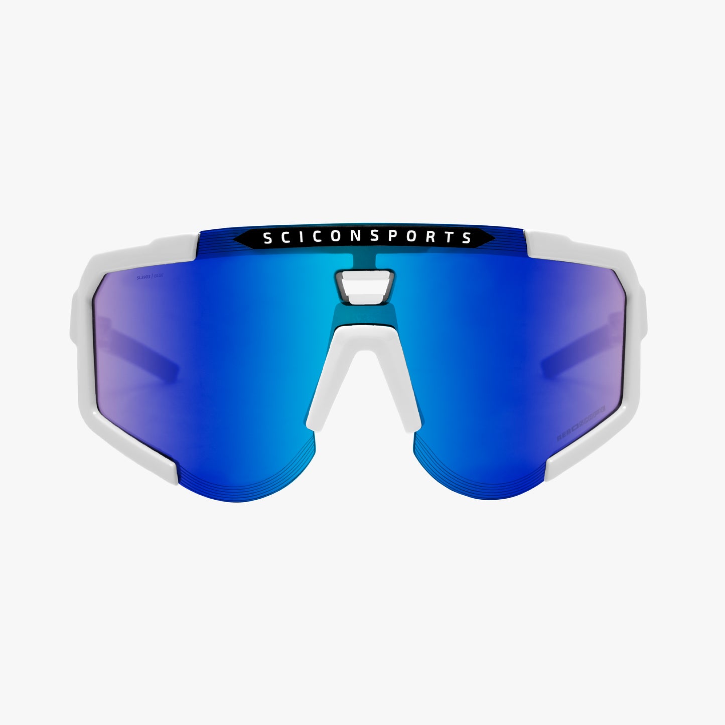 Bril SCICON AEROSCOPE Wit Multimirror Blauw