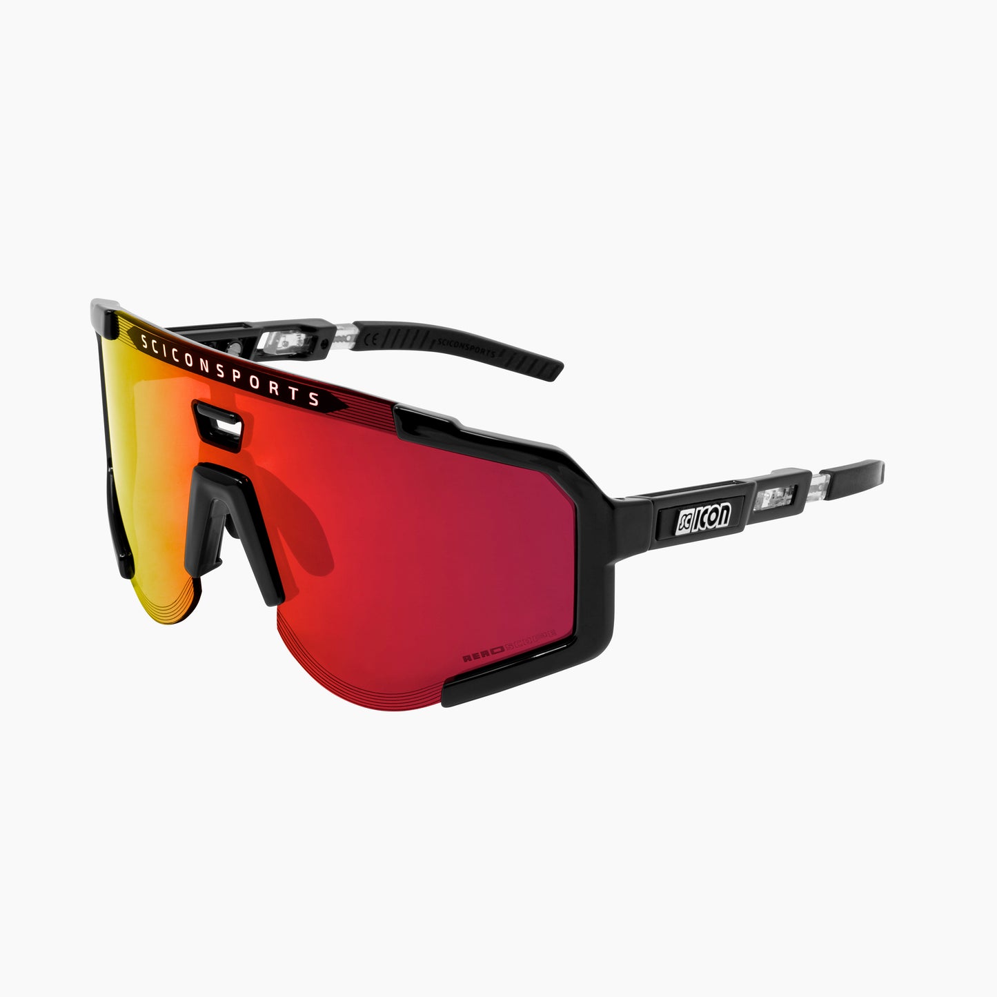 SCICON AEROSCOPE Stofbril Zwart Multimirror Rood